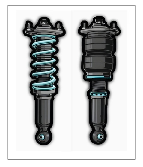 کمک فنر - استیکرشاپ