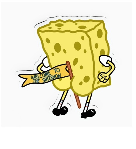 باب اسفنجی2 - استیکرشاپ