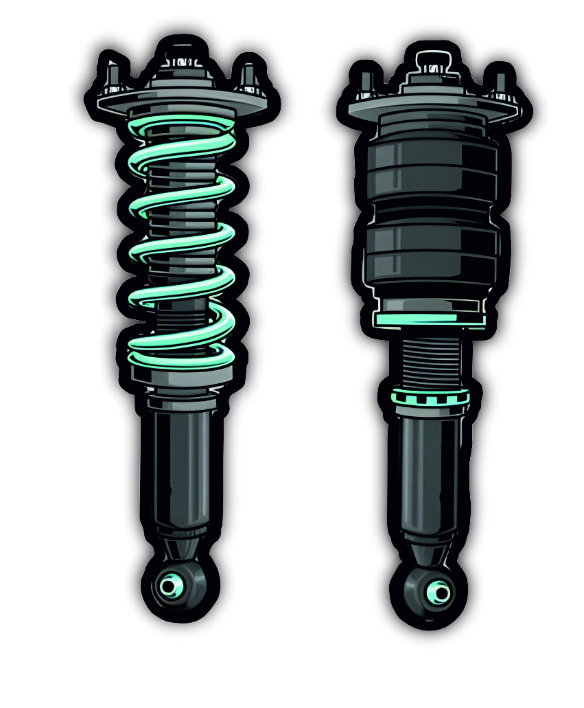 کمک فنر - استیکرشاپ