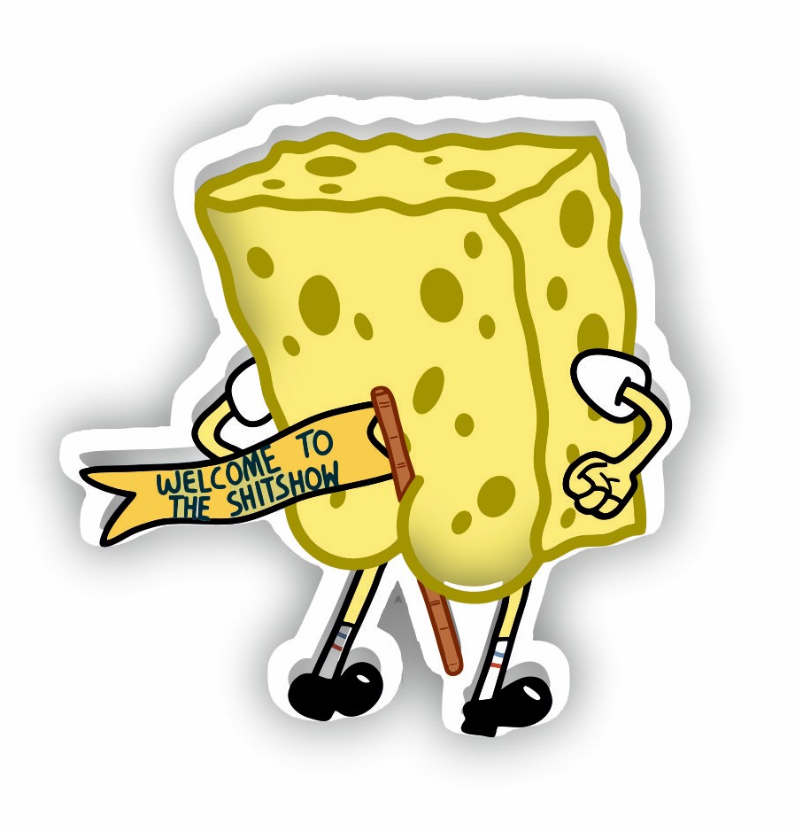 باب اسفنجی2 - استیکرشاپ