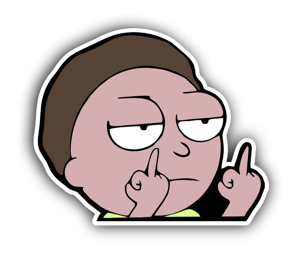 مورتی 1 - استیکرشاپ