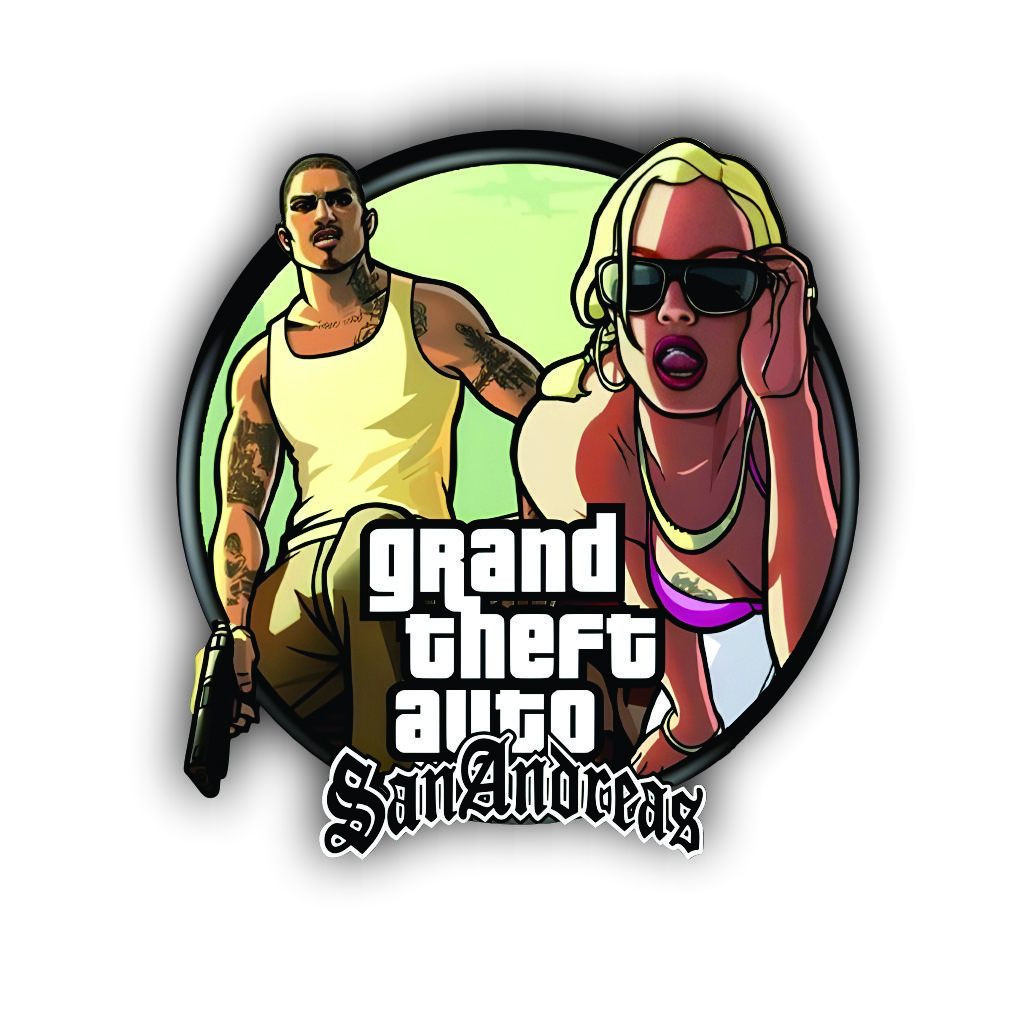 gta san andreas - استیکرشاپ