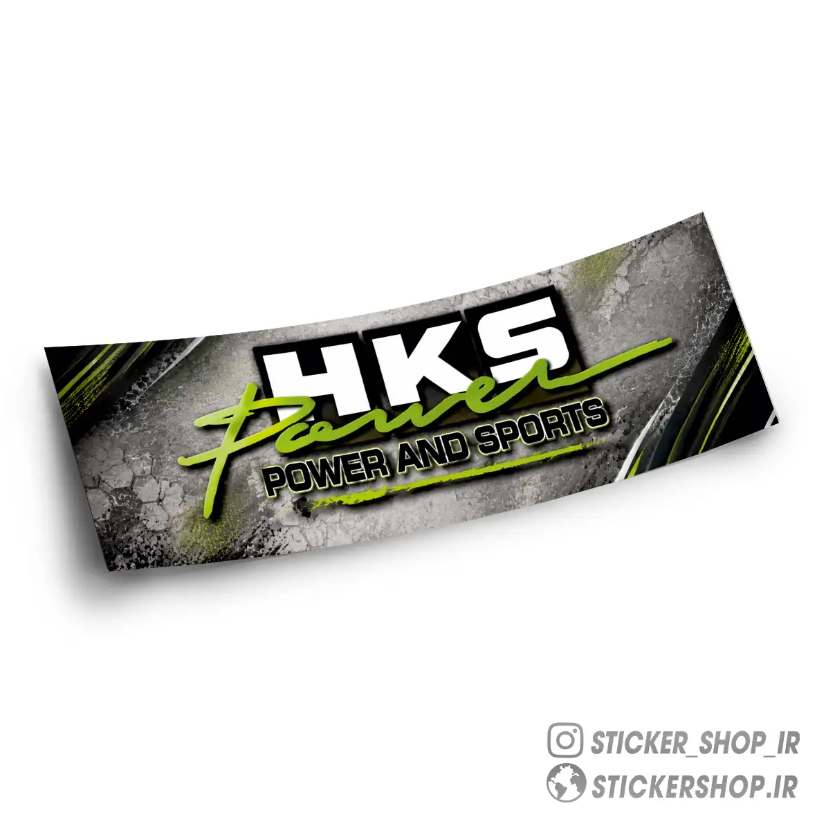 اسلپ استیکر طرح HKS - استیکرشاپ