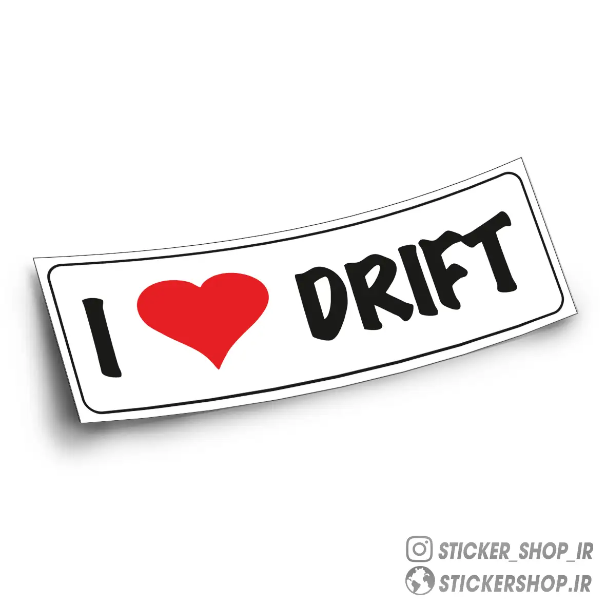 اسلپ استیکر طرح DRIFT - استیکرشاپ