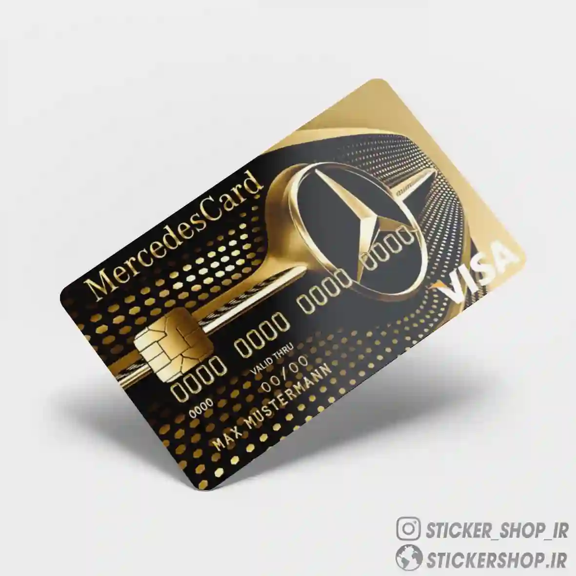 اسکین کارت بنز - استیکرشاپ