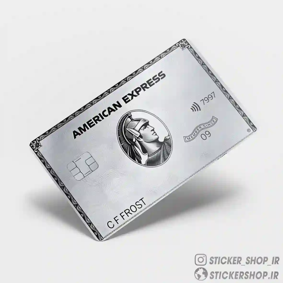 اسکین کارت American Express - استیکرشاپ