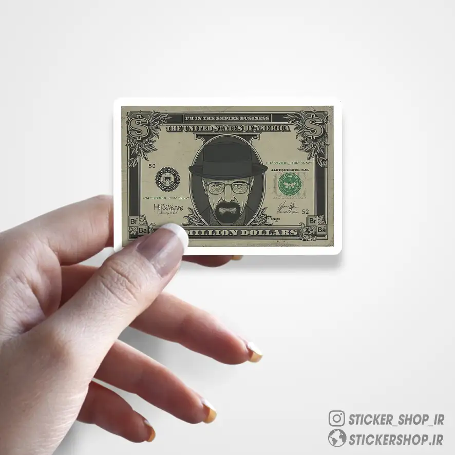 استیکر طرح بریکینگ بد 0605 - استیکرشاپ