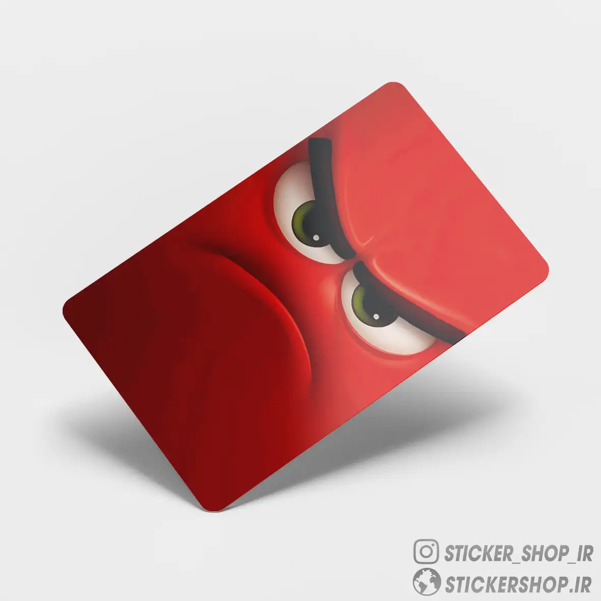 اسکین کارت066ANGRY RED - استیکرشاپ