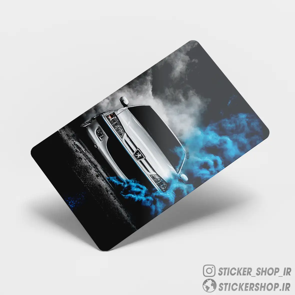 اسکین کارت پژو 0135 - استیکرشاپ
