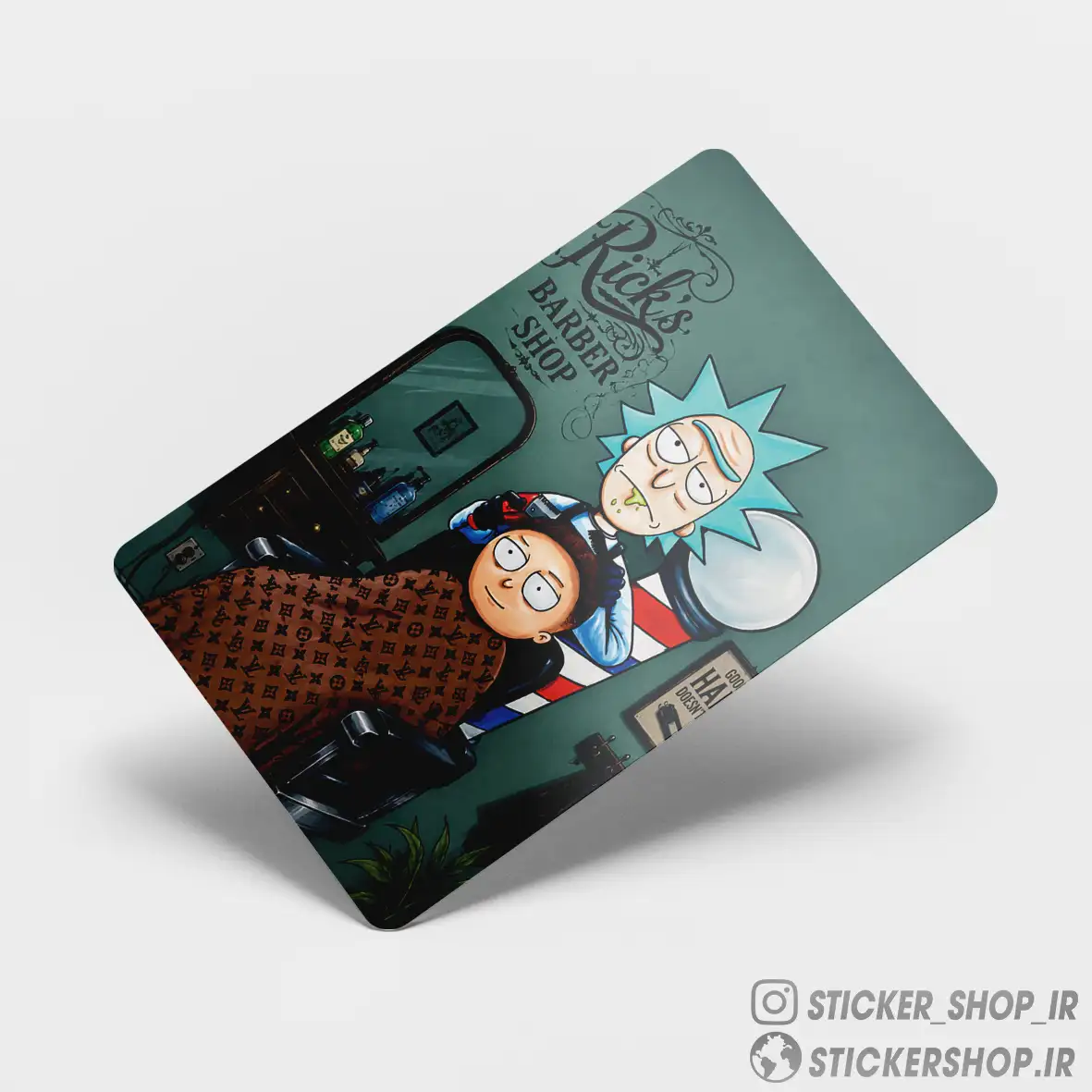 اسکین کارت آرایشگر ریک 0137 - استیکرشاپ