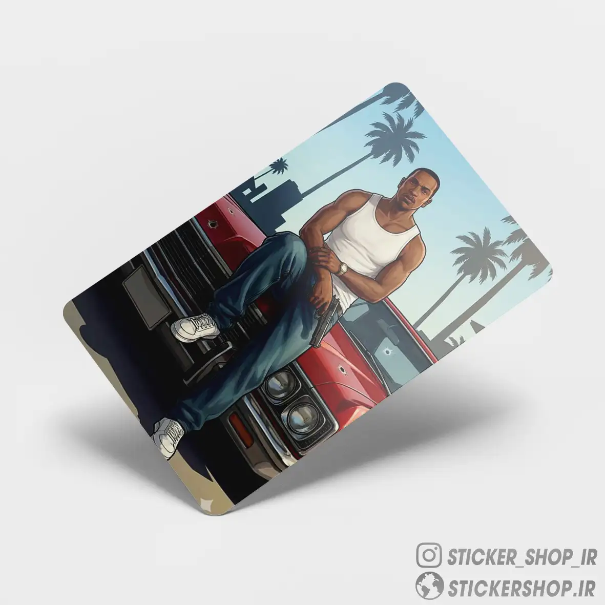 اسکین کارت0142GTA - استیکرشاپ