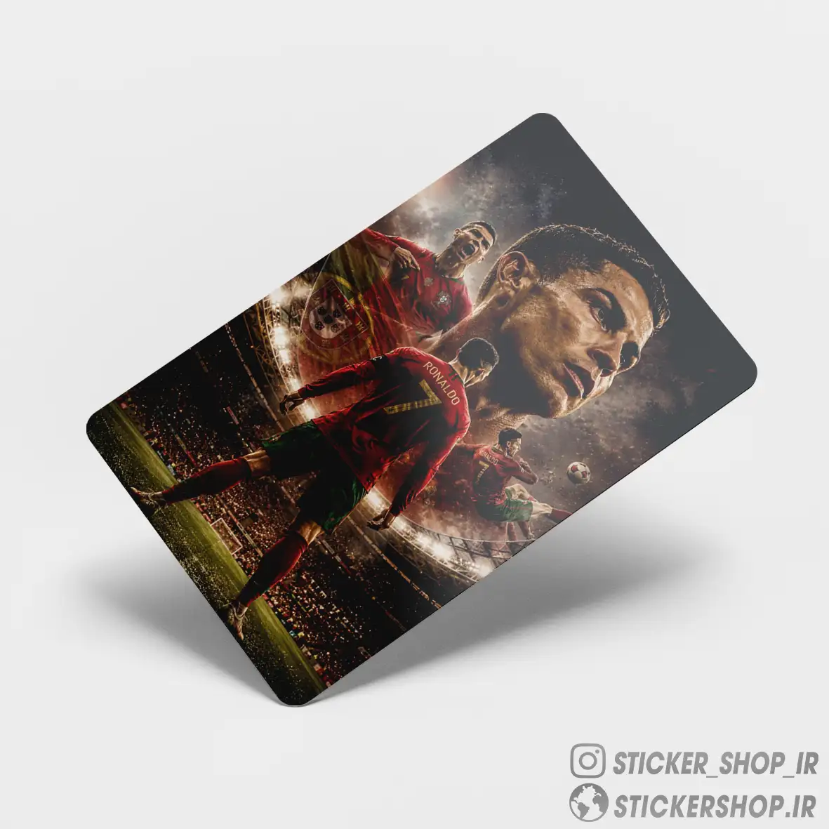 اسکین کارت رونالدو 0151 - استیکرشاپ